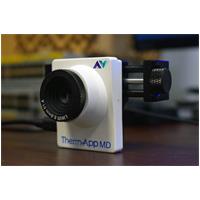 Система бесконтактного измерения температуры тела человека в потоке на базе недорогого тепловизора ThermApp MD