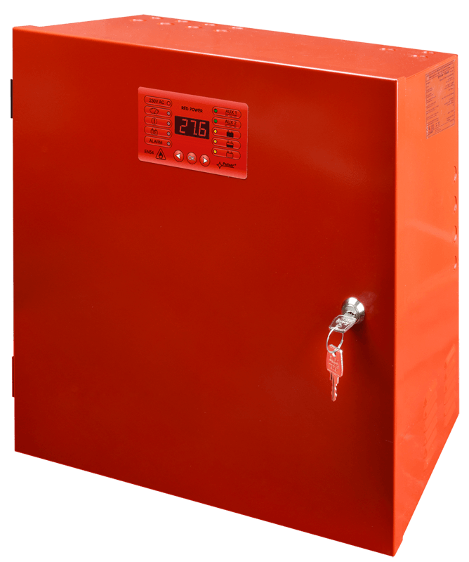 Сеть из блоков БПП 12 и 24B с возможностью мониторинга устройств и аккумуляторных батарей по сети Ethernet, UNB S22 шаблон проекта, ☎ +375(17)330-15-05