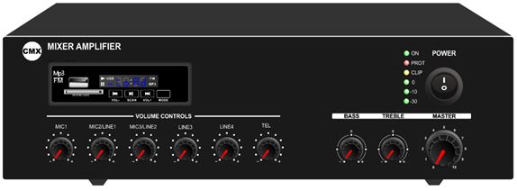 Поступление на склад новых компактных микшер усилителей серии EA