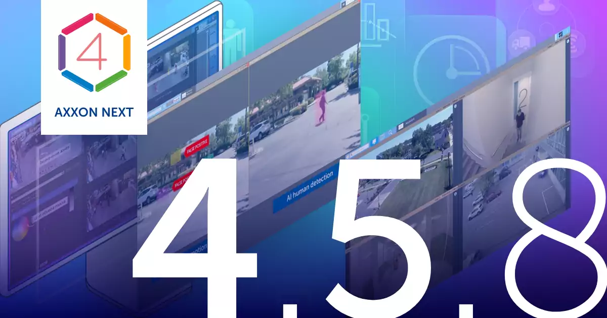 Состоялся релиз новой версии ПО для IP видеонаблюдения AxxonNext. В версии 4.5.8 добавлены и обновлены функции CUDA SDK, осуществлены доработки GUI и веб-интерфейса системы. Состоялся релиз новой версии ПО для IP видеонаблюдения AxxonNext. В версии 4.5.8 добавлены и обновлены функции CUDA SDK, осуществлены доработки GUI и веб-интерфейса системы.